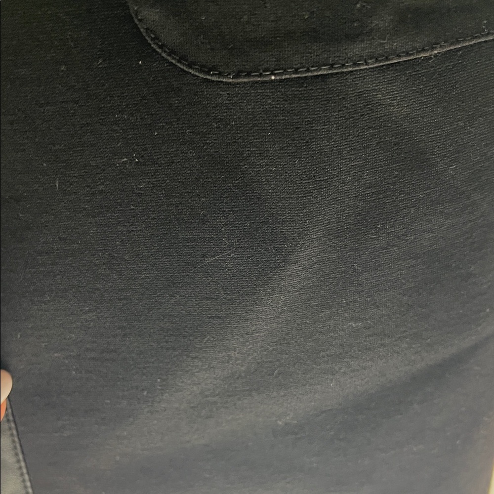 White House Black Market Sleek Black Vest - Picture 7 of 9